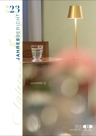 Heine Haus e. V. Jahresbericht 2023 Cover Jahresbericht 2023 Heine Haus Hamburg